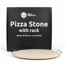 Cookinglife Grill Pizzasten med holder ø 38 cm