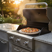 Cookinglife Grill Pizzasten med holder ø 38 cm