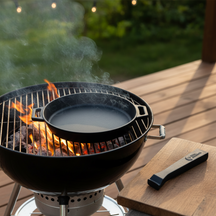 Cookinglife Grill Stegepande / Skillet Gussejern ø 25 cm - Aftageligt håndtag