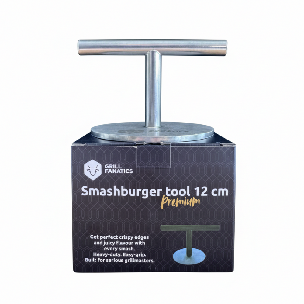 Cookinglife Grill Smashburger Press / Hamburgerpres - Premium - RVS - ø 12 cm