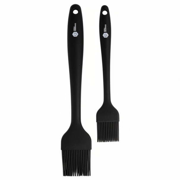 Cookinglife Grill BBQ Pensler / Bakkepensler - Silikone - 2 stk - 21 & 25 cm