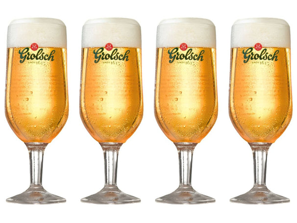 Grolsch Ølglas på Fod Classic - 250 ml - 4 stk.