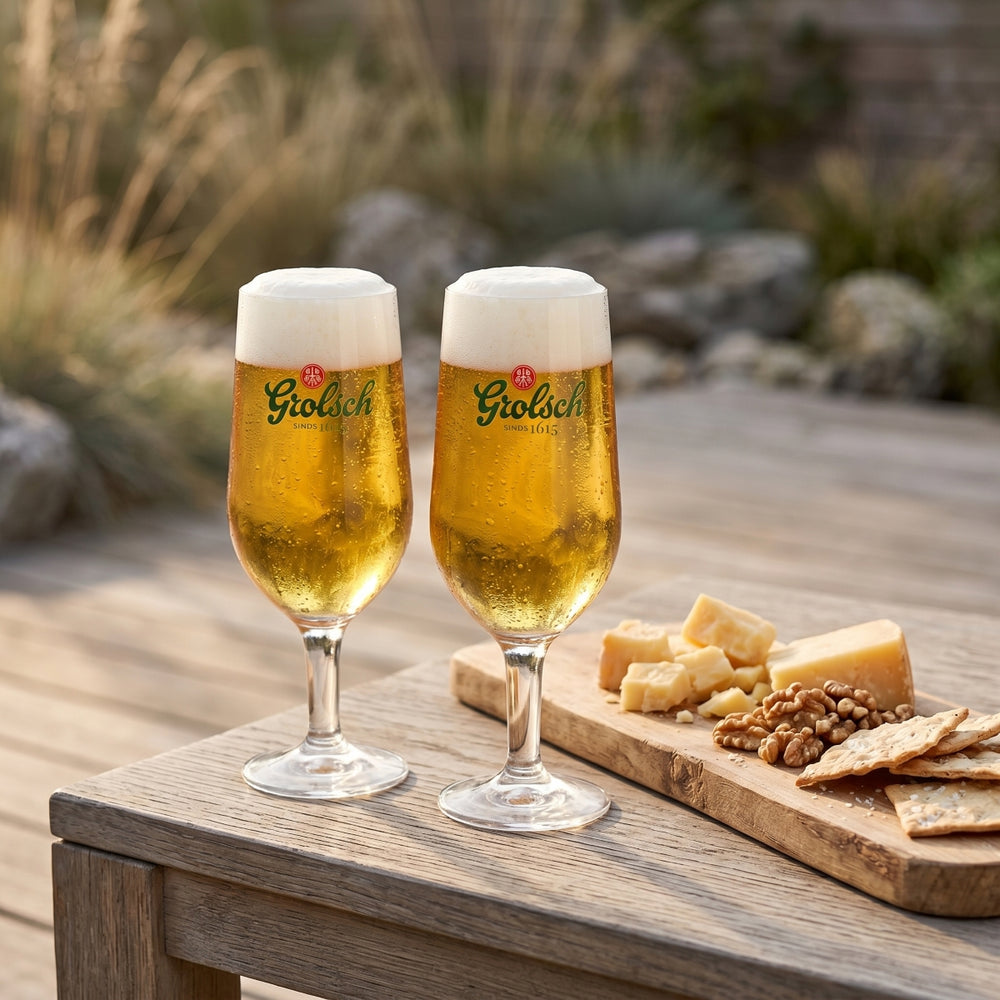 Grolsch Ølglas på Fod Classic - 250 ml - 4 stk.