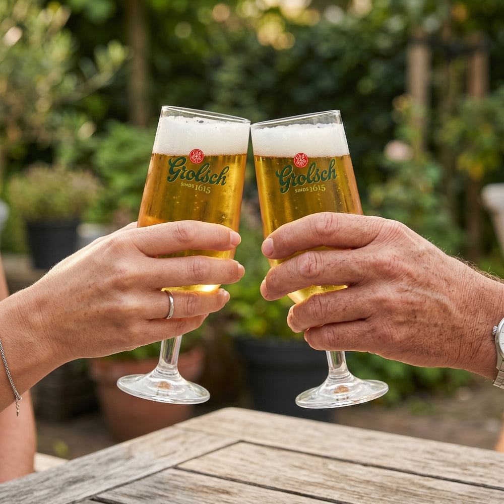 Grolsch Ølglas på Fod Classic - 250 ml - 4 stk.