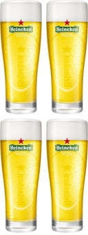Heineken Bierglazen Ellipse 250 ml - 4 Stuks