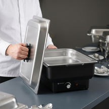 Hendi Chafing Dish Elektriske Varmholdningsbakke Tellano 9 Liter