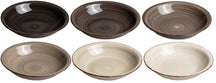 Cookinglife Dybe tallerkener / Pastatallerkener Delice Grå ø 21 cm - 6 stk.