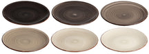 Cookinglife Morgenmadstallerkener / Desserttallerkener Delice Grå ø 19 cm - 6 stk.