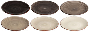 Cookinglife Morgenmadstallerkener / Desserttallerkener Delice Grå ø 19 cm - 6 stk.
