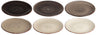 Cookinglife Morgenmadstallerkener / Desserttallerkener Delice Grå ø 19 cm - 6 stk.