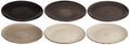 Cookinglife Dinerborden Delice Grå ø 26,5 cm - 6 styk