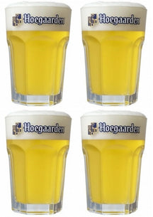 Hoegaarden Bierglazen Witbier 250 ml - 4 Stuks