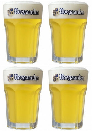 Hoegaarden Bierglazen Witbier 250 ml - 4 Stuks