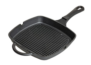 Blackwell Grillpande Gussejern Cast Iron 23 x 23 cm - egnet til alle varmekilder - uden non-stick belægning