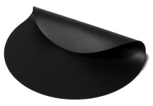 Cookinglife Placemats - Vegan læder - Sort - ø 38 cm - 6 stk.