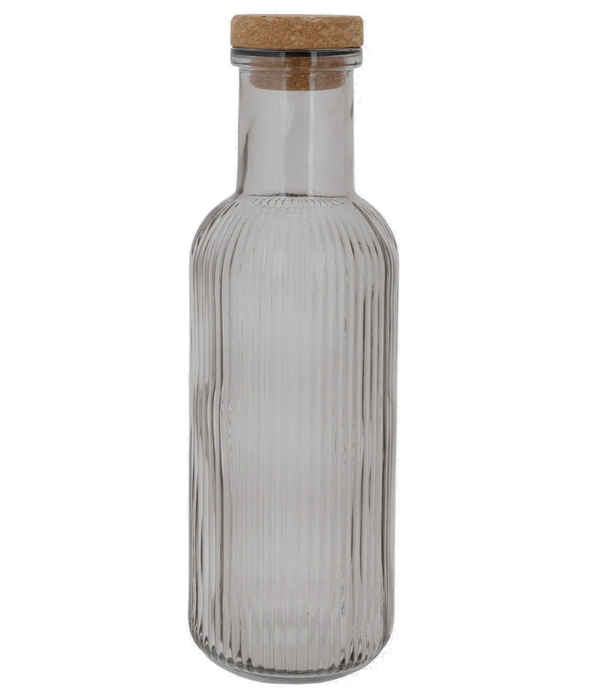 Cosy & Trendy Karaf med Kork - Vandkaraf - Raya - Grå - 1 Liter