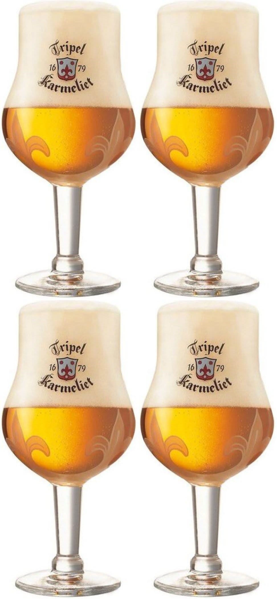 Karmeliet Ølglas 330 ml - 4 Styk