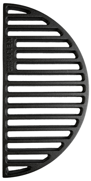 Keij Kamado Halve Maan Rooster Compact - Emaljeret Gussejern - 33 cm - til 15 tommer Kamadoer - Universel