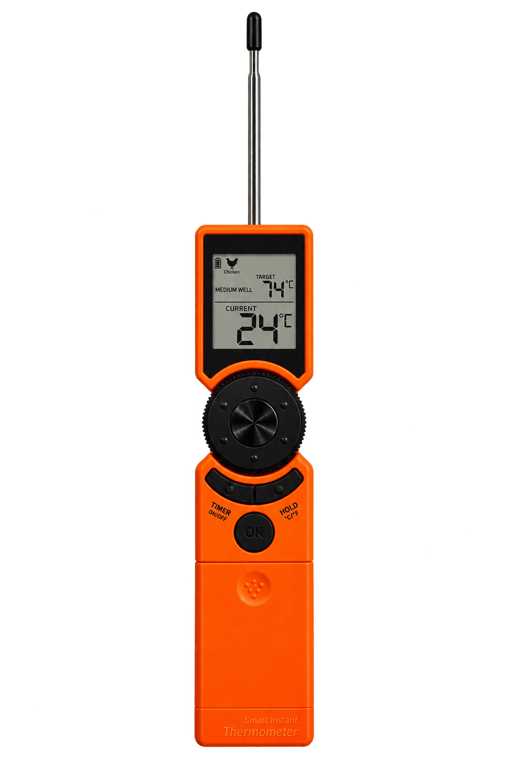 Keij Kamado Digital BBQ Kødtermometer - Supersnabbt - Vandtæt