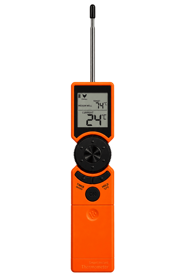 Keij Kamado Digital BBQ Kødtermometer - Supersnabbt - Vandtæt