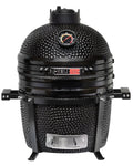 Keij Kamado BBQ Pro Compact Black - 15 inch