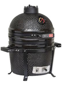 Keij Kamado BBQ Pro Compact Black - 15 inch