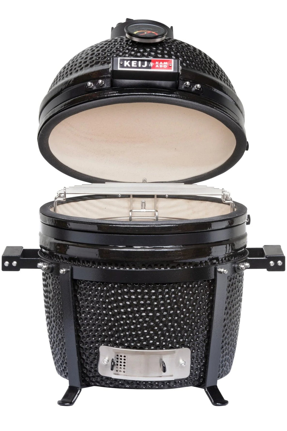 Keij Kamado BBQ Pro Compact Black - 15 inch