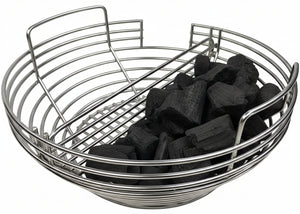 Keij Kamado Kolenmand (X)Large - til 21/23 tommer Kamado's - med udskæring til chipfeeder - Universel