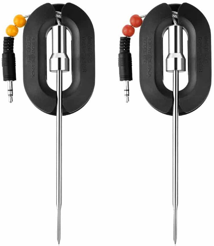 Keij Kamado BBQ Kødtermometer Bluetooth - 2 prober - 6 porte