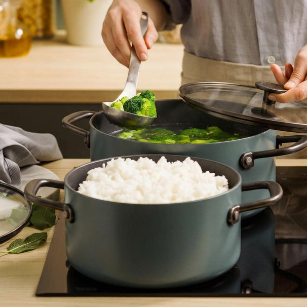 KitchenAid Gryde Advanced Juniper Black ø 20 cm / 3,1 Liter - keramisk non-stick belægning