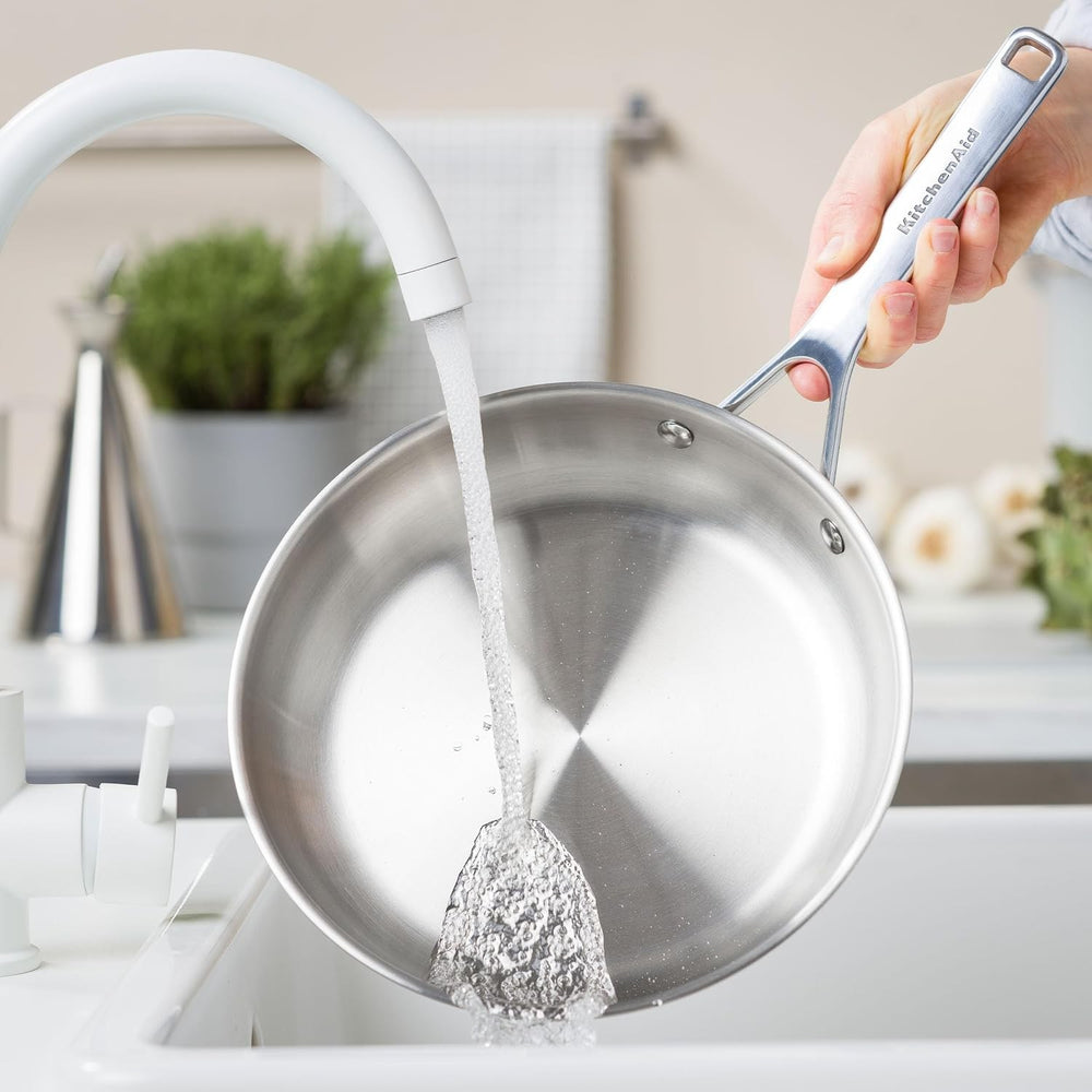 KitchenAid Koekenpan Advanced RVS ø 20 cm - sfeerbeeld 2
