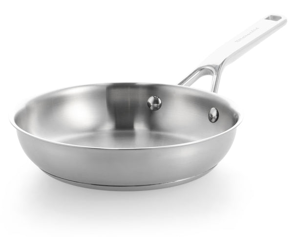 KitchenAid Stegepande Advanced Rustfrit Stål ø 24 cm - uden non-stick belægning