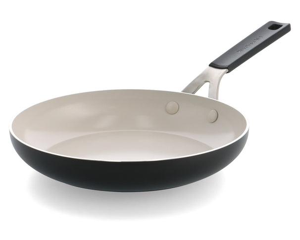 KitchenAid Stegepande Aluminium Mat Sort ø 24 cm - keramisk non-stick belægning