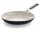 KitchenAid Stegepande Aluminium Mat Sort ø 30 cm - keramisk non-stick belægning
