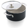 KitchenAid Kookpan Aluminium Mat Zwart ø 20 cm / 3.1 Liter