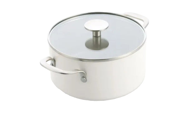 KitchenAid Gryde Aluminium White Milkshake ø 20 cm / 3,1 Liter - keramisk non-stick belægning