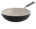 KitchenAid Wokpande Aluminium Mat Sort ø 28 cm / 3,7 Liter - keramisk non-stick belægning