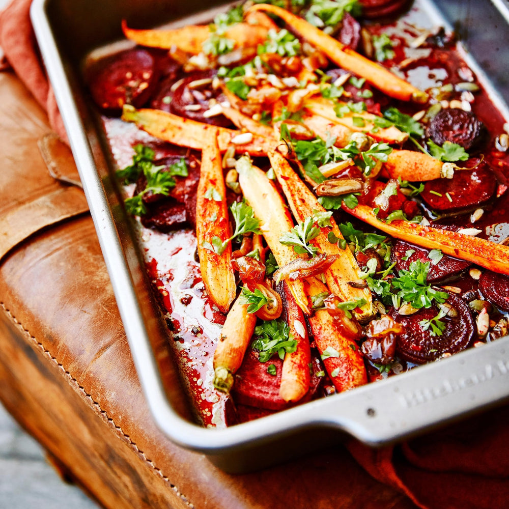 KitchenAid Bakvorm / Braadslede Rechthoekig Aluminized Steel 33 x 22.5 cm - sfeerbeeld 2