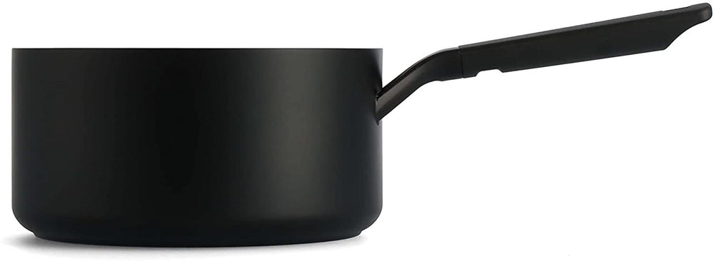 KitchenAid Steelpan Classic Forged Zwart ø 20 cm / 3.1 Liter - zijaanzicht