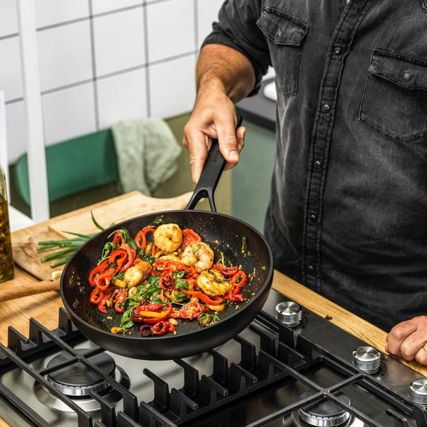 KitchenAid Wokpande Classic Forged ø 28 cm / 3,6 Liter - keramisk non-stick belægning