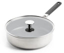 KitchenAid Sauterpande med låg Classic Rustfrit Stål ø 26 cm / 3,6 Liter - keramisk non-stick belægning