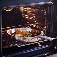 KitchenAid Stegepande sæt - Multi-Ply RVS - ø 24 og 28 cm - uden non-stick belægning