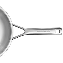 KitchenAid Stegepande sæt - Multi-Ply RVS - ø 24 og 28 cm - uden non-stick belægning