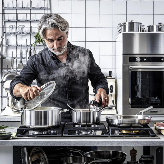 KitchenAid Tri-Ply Stainless Steel