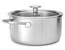 KitchenAid Gryde Tri-Ply Rustfrit Stål ø 20 cm / 3,1 Liter - uden non-stick belægning