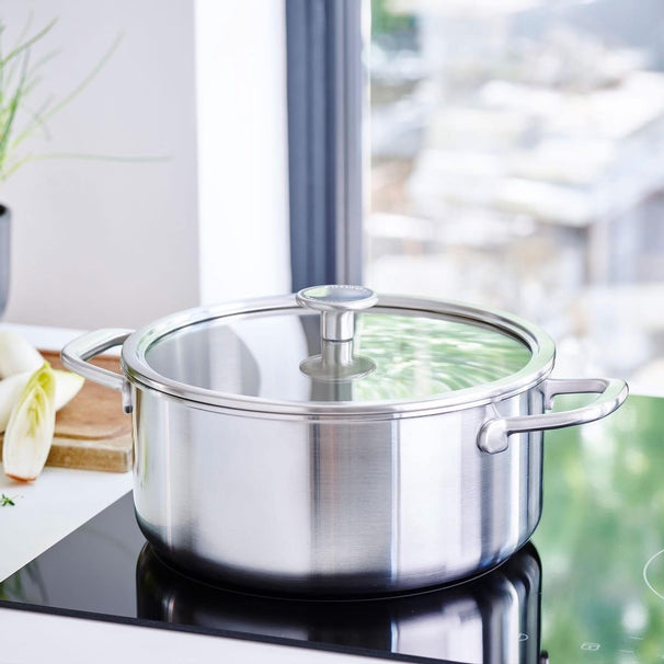 KitchenAid Gryde Tri-Ply Rustfrit Stål ø 20 cm / 3,1 Liter - uden non-stick belægning