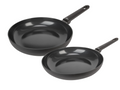 Cookinglife Stegepande Sæt Black Cera 2-Delt ø 24 & 28 cm - keramisk non-stick belægning