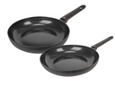 Cookinglife Stegepande Sæt Black Cera 2-Delt ø 24 & 28 cm - keramisk non-stick belægning