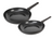 Cookinglife Stegepande Sæt Black Cera 2-Delt ø 24 & 28 cm - keramisk non-stick belægning