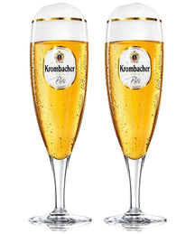 Krombacher Bierglazen på Fod 300 ml - 2 stk.